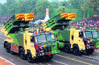 Prithvi and Agni missiles are launched from Tatra trucks