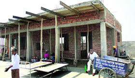 Inmates of Guru Nanak Anaath Ashram finally gets the much awaited roof at the ashram