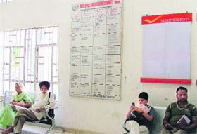 Advertising through the postal department has decreased over the years