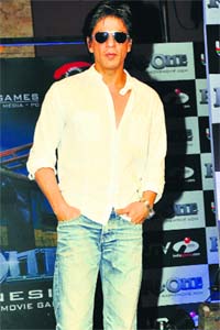 King-size fan: Shah Rukh Khan