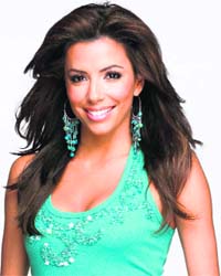 Comfy date: Eva Longoria