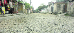 Repair work on a stretch connecting the Mohini road and the Balbit road in the Dalanwala area, Dehradun, is lying pending for two months.