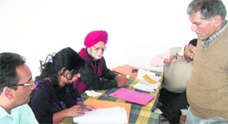 The scrutiny of application forms of hoteliers for food licences under way in Mussoorie