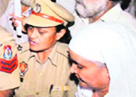 Bibi Jagir Kaur being taken into judicial custody