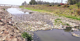 Use of bio-polythene can save drains from clogging in Jammu. 