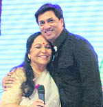 Rohini Hattangadi & Madhur Bhandarkar (right)