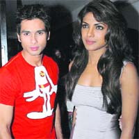 Co-stars only: Shahid Kapur and Priyanka Chopra