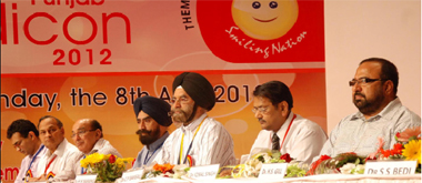 Paediatric experts at the inaugural session of the Punjab Pedicon 2012, held at the Adesh institute of Medical Sciences and Research in Bathinda on Sunday