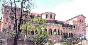 The historical Poonch Fort is in need of repairs
