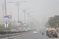 The last the weather had taken a U-turn was on March 20 when dust-laden winds in the city and its adjoining areas had caused the temperature to plummet. 