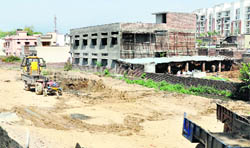 Work on the proposed sewage treatment plant has been stopped following opposition by people in the Indira Nagar area, Dehradun.