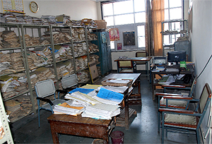 Empty chairs in various offices of the Mini-secretariat in Bathinda was a common sight on Wednesday as the officers chose to defy the CMs order