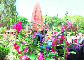 The Jallianwala Bagh memorial