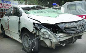 The ill-fated car