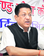 Congress leader Suryakant Dhasmana 