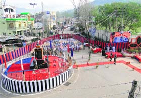 Rajouri Day being celebrated at the Gujjar Chowk War Memorial on Friday