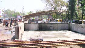 The pedestrian underpass opposite Mini-Secretariat in Ludhiana