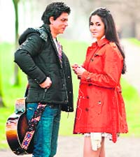 Two timing: Katrina Kaif and Shah Rukh Khan