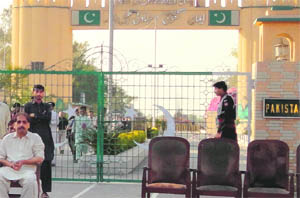 The gateway to Pakistan at Hussainiwala border