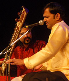 Sanjeev Abhyankar performing in Chandigarh