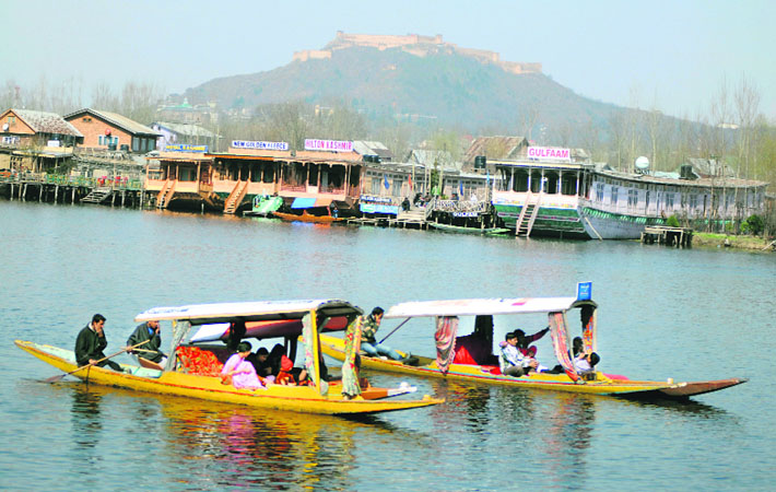 From the desolation of the past, life has returned to the Dal Lake.
