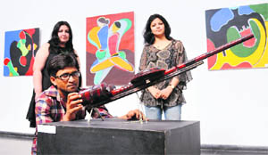 (L-R) Preeti Brar, Ashish Mohan and Anju Paliwal