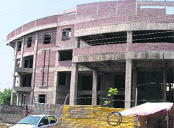 The indoor stadium on Pakhowal Road, Ludhiana