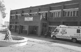 The Civil Hospital at Lalru that was named after freedom fighter Baba Prithvi Singh Azad, but has not got upgraded or recognition. 