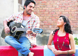 A still from Vicky Donor