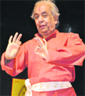 Pandit Birju Maharaj performs at Scholars Home School in Dehradun