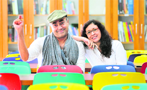 Rajit Kapoor and Shernaz Patel