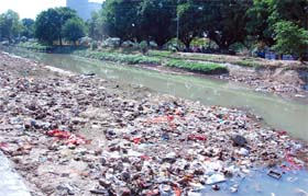 The Sirhind canal has been closed for cleaning