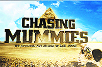 A still from the new show, Chasing mummies