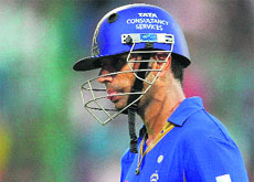 Captain Rahul Dravid will try to bring his Rajasthan Royals team back in the reckoning for a spot in the play-offs.