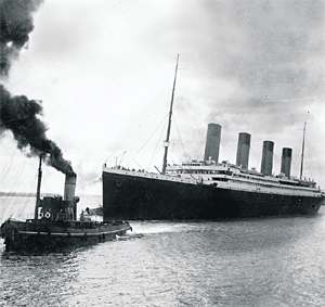 A picture of the Titanic leaving Southampton on her ill-fated maiden voyage on April 4, 1912. One of Australias richest men, Clive Palmer, has unveiled plans to build a 21st century version of the doomed Titanic in China, with its first voyage from England to New York set for 2016.