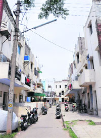 The houses built for people from economically weaker sections in Sector 30, Chandigarh.