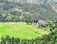 The Annandale ground in Shimla