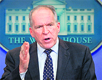 White House counter-terrorism adviser John Brennan