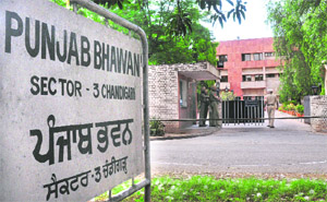 The Punjab Bhavan at Sector 3 in Chandigarh.