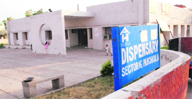 Dispensary at Sector 16 in Panchkula.