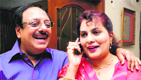 Parents of Prince Dhawan, Indu and KK Dhawan, spread the news of their sons achievement over the phone