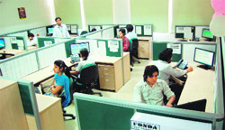 A call centre that caters to 108 ambulances