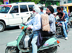 With mercury in an upbeat mood, residents in Bathinda are trying to find out ways to beat the heat. Many may go for natural things while many would rely on technology