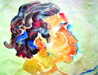 Unfinished Self-portrait. Ramkinkar Baij; 1977