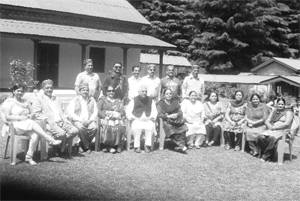 Members of the Himachal Pradesh Elected Representatives of Urban Local Bodies Association at Manali on Sunday