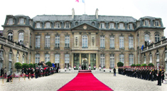 General view of the Elysee Palace, the official residence of the French President. 