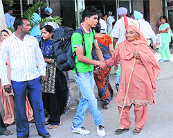 Krishana Devi leaves without being treated