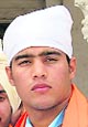 Kanwarpreet Singh Bainiwal in Patiala on Tuesday.