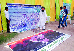 Preparations were on for Vatavaran Utsav in Bathinda on Thursday