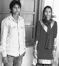 Poonam and Neha